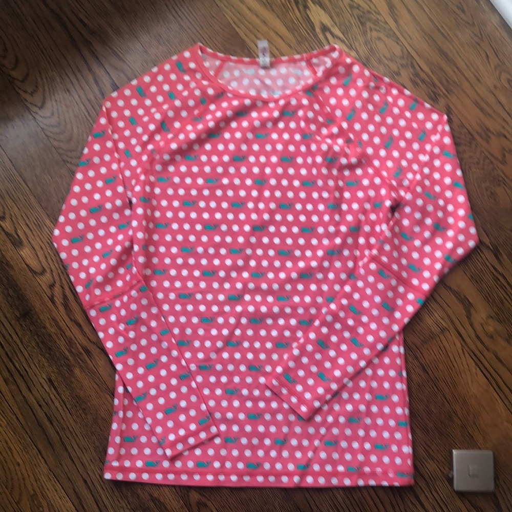Vineyard vines swim rash guard XS